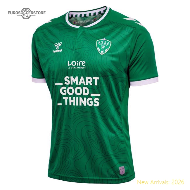 2022-2023 Saint Etienne Home Shirt-Vantage Point Soccer